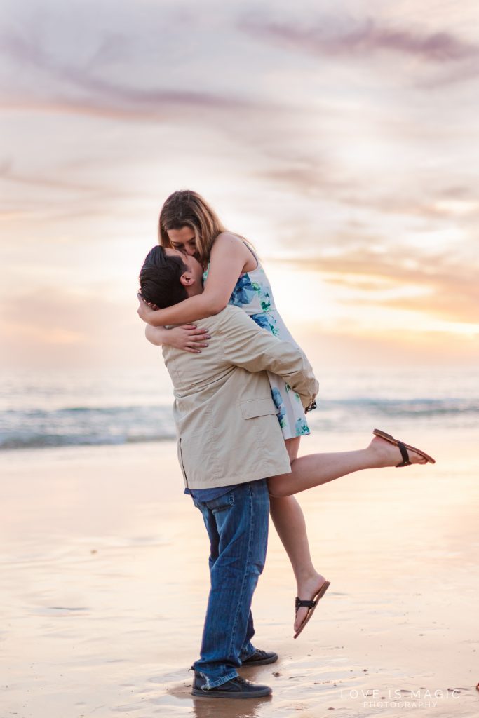 Crystal Cove Beach Engagement