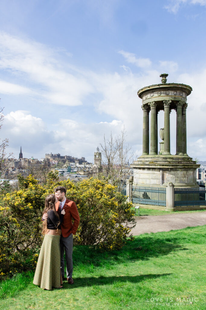 Calton Hill Engagement, Edinburgh Engagement, Edinburgh Photographer, Edinburgh Engagement Photographer, Engagement Photographer