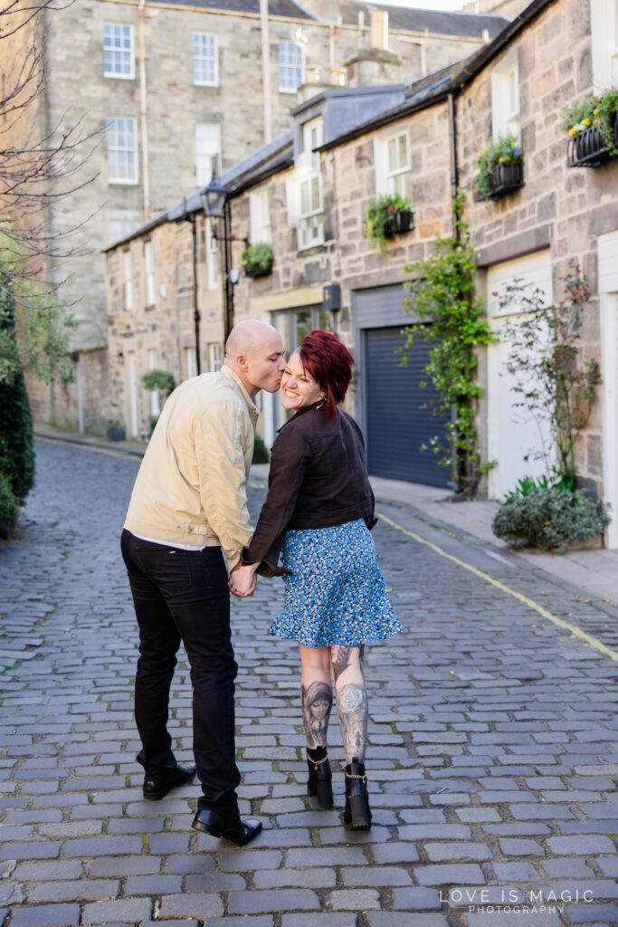 Circus Lane Engagement, Edinburgh Engagement, Edinburgh Photographer, Edinburgh Engagement Photographer, Engagement Photographer