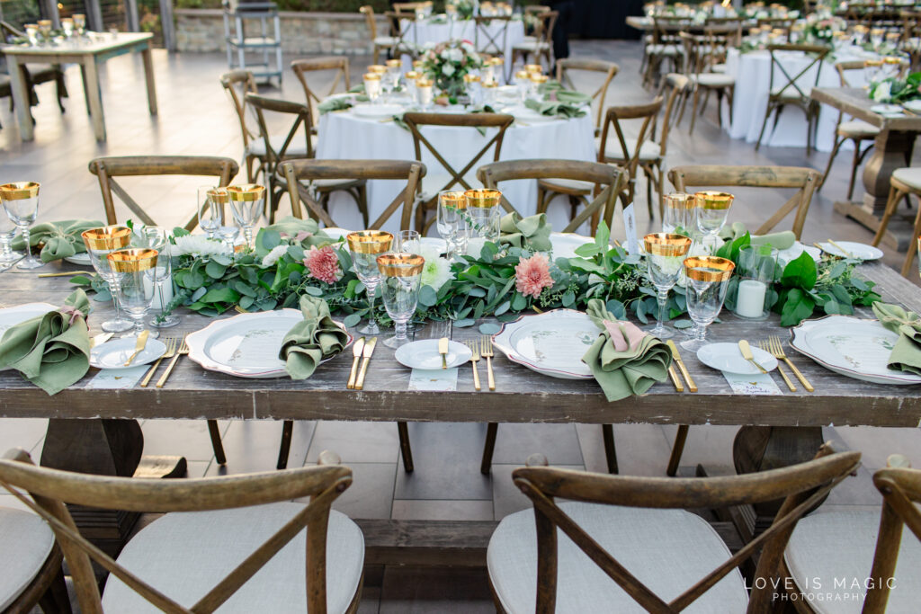 Aberdeen wedding table decor