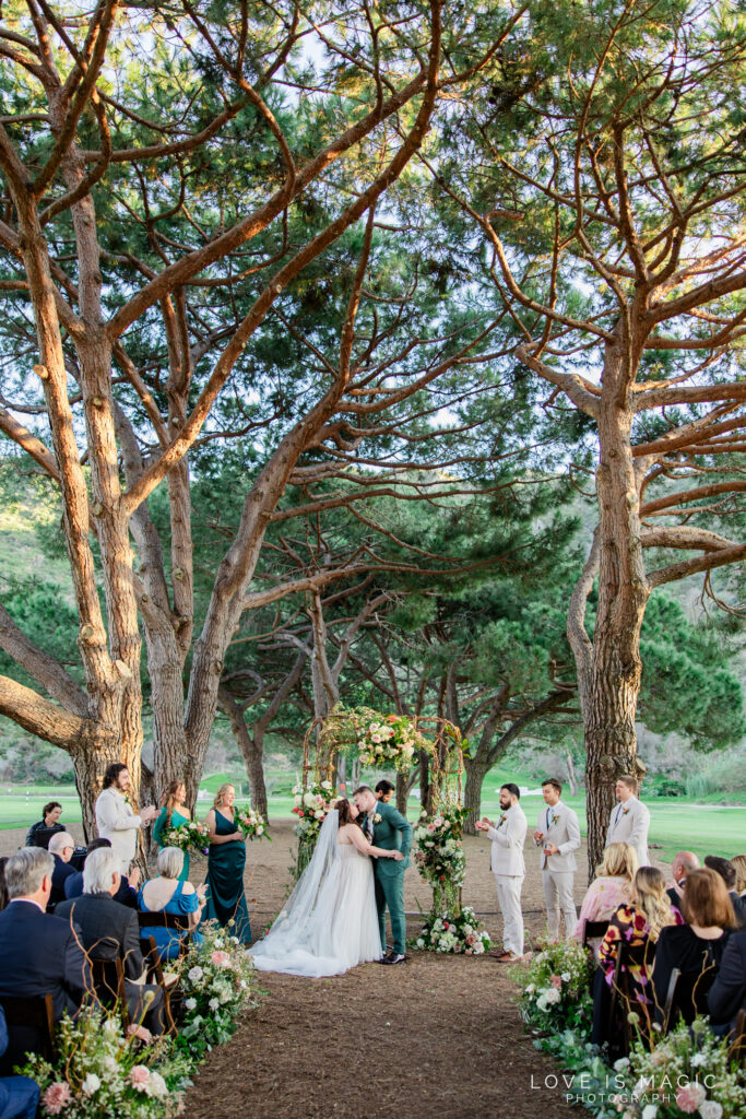 The Ranch Laguna Beach Ceremony, photo by Love is Magic Photography