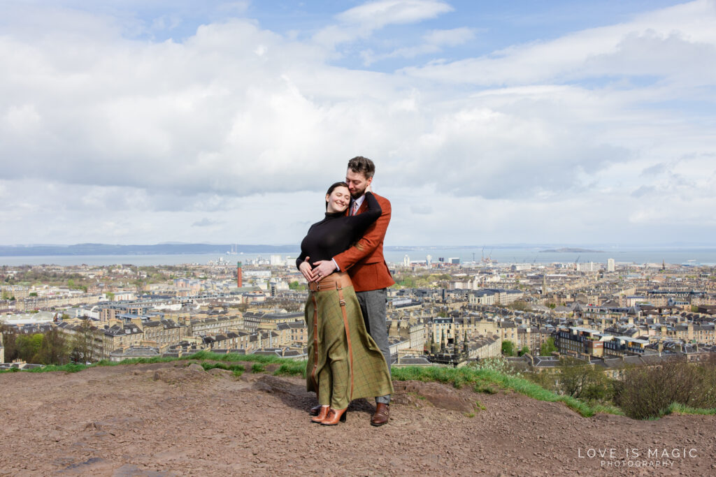 Calton Hill Engagement, Edinburgh Engagement, Edinburgh Photographer, Edinburgh 