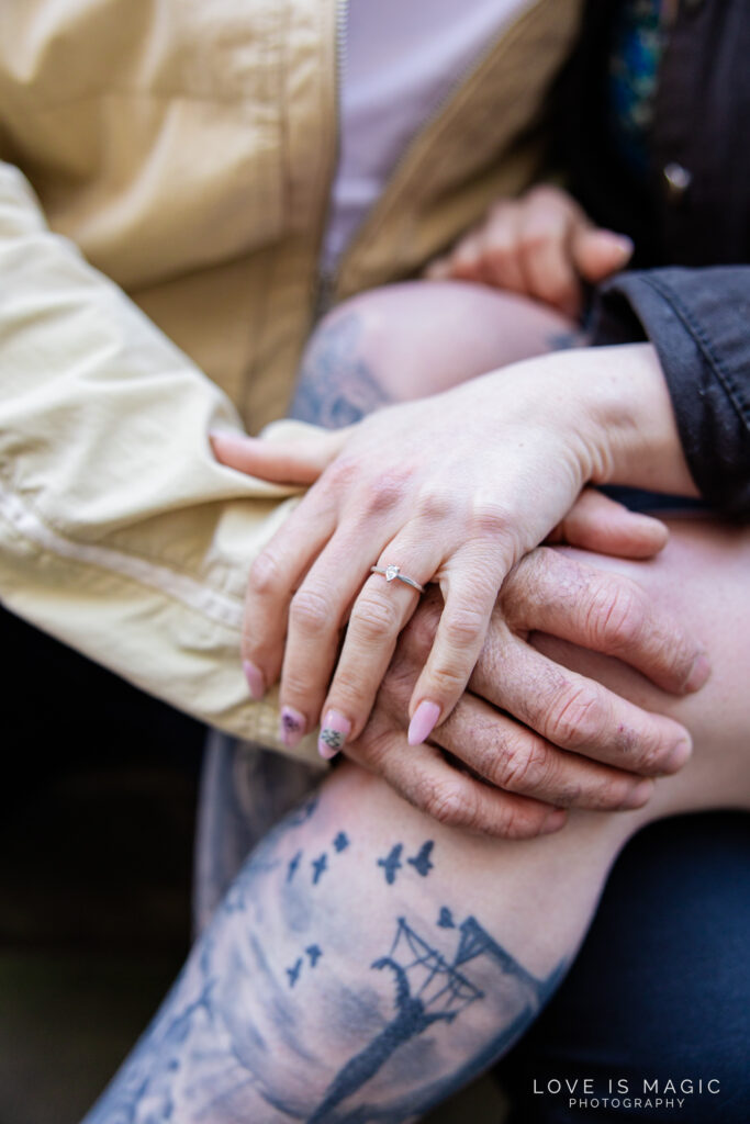 Circus Lane Engagement photos