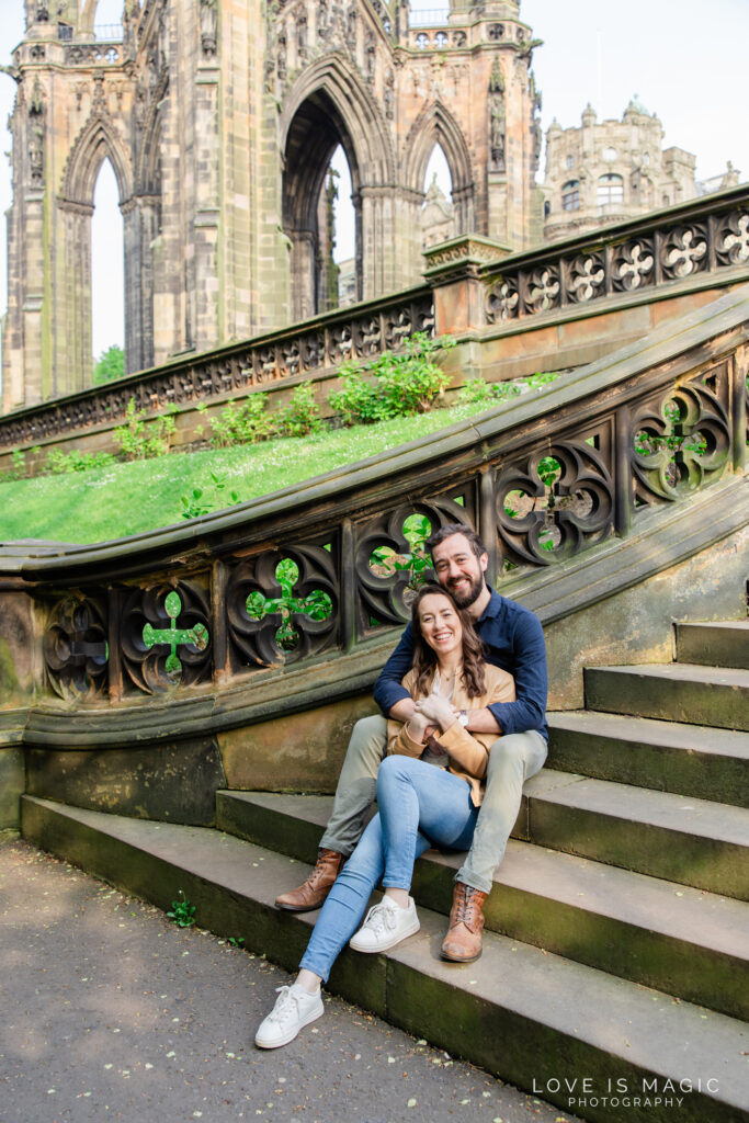 Princes-Street-Gardens-Engagement-Edinburgh-Engagement-Scott-Monument-Edinburgh-Castle-Engagement-Edinburgh-Photographer-Edinburgh-Engagement-Photographer-Engagement-Photographer