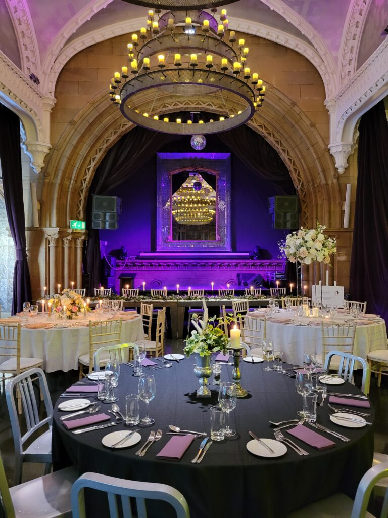 Ghillie Dhu reception decor