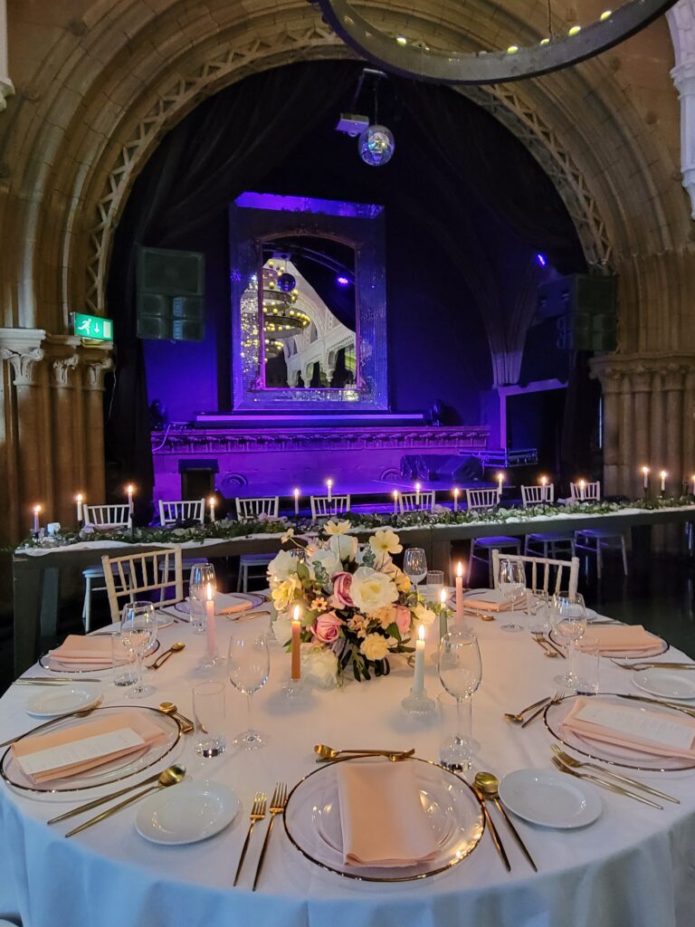 Ghillie Dhu reception tables