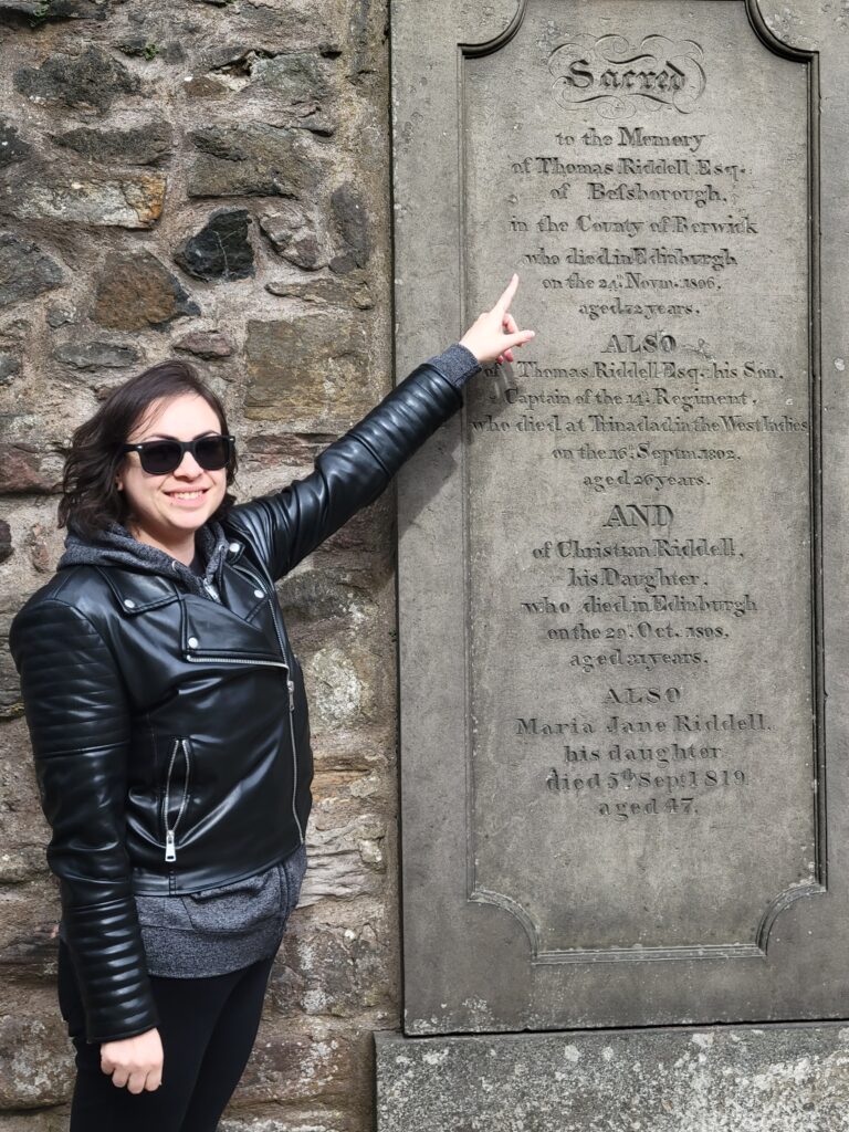 Tom Riddle's grave in Greyfriars Kirkyard  