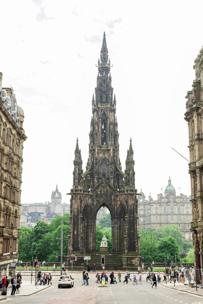 Scott Monument in Edinburgh