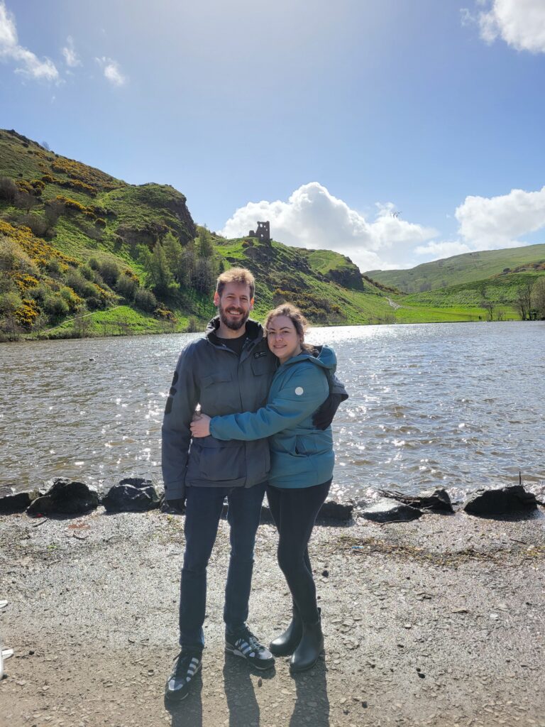 St Margaret’s Loch and St Anthony’s chapel ruins