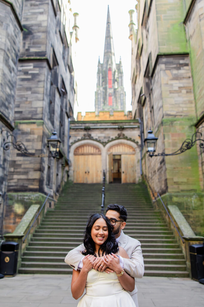 New College courtyard view near Edinburgh City Chambers Wedding New College courtyard view near Edinburgh City Chambers Wedding
