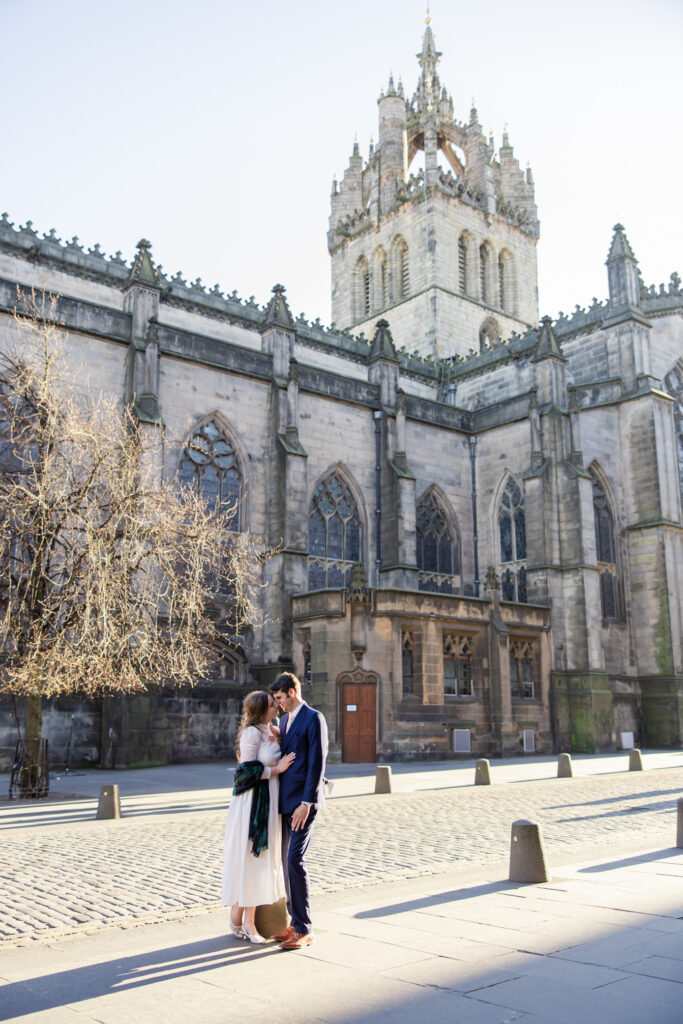 St. Giles Cathedral near Edinburgh City Chambers Wedding St. Giles Cathedral near Edinburgh City Chambers Wedding