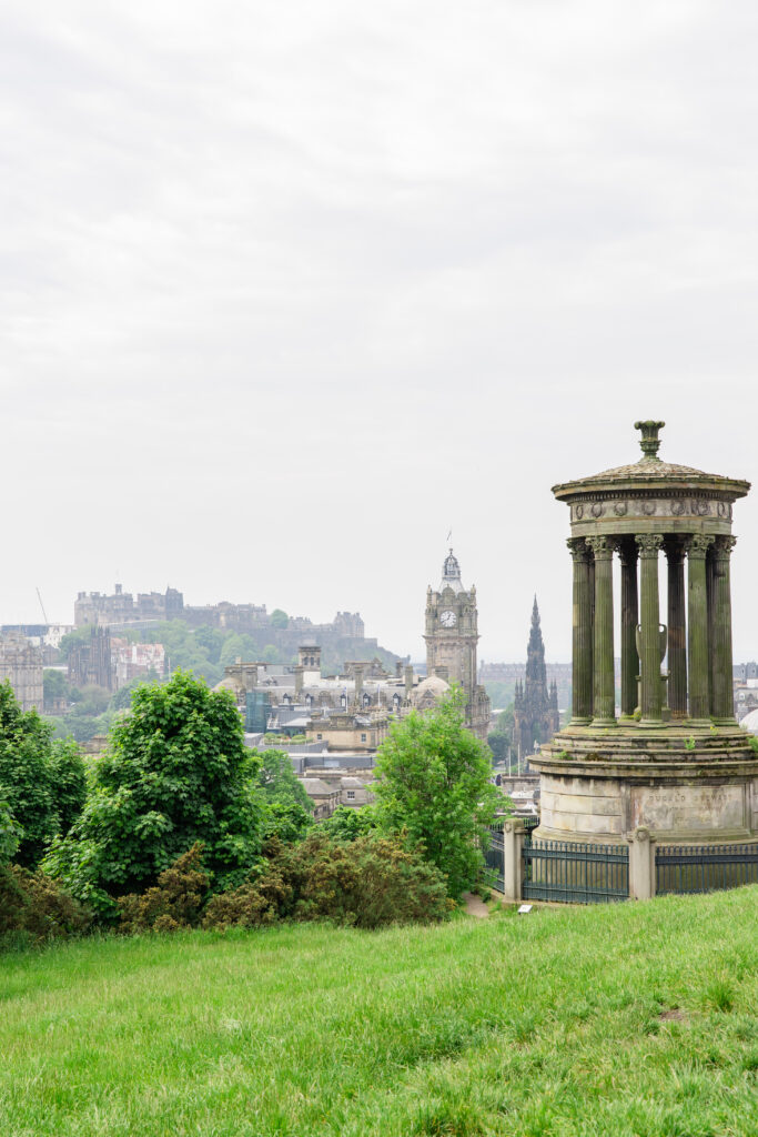 Calton Hill in Edinburgh