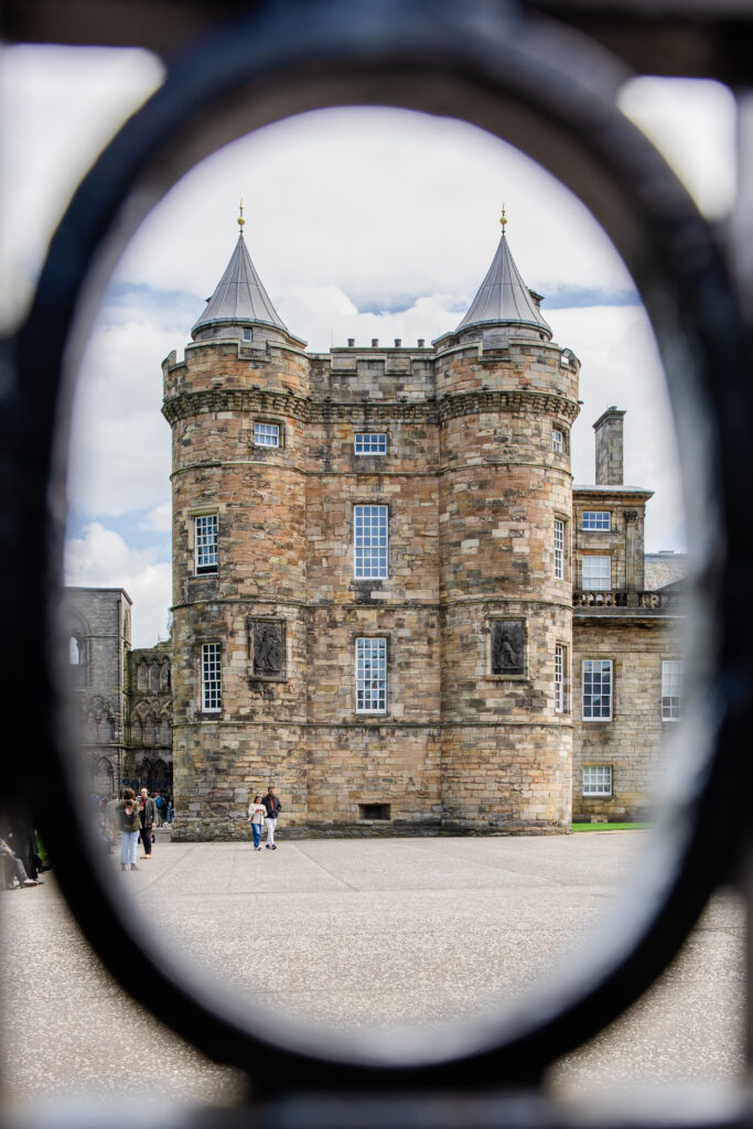 Palace of Hollyroodhouse in Edinburgh