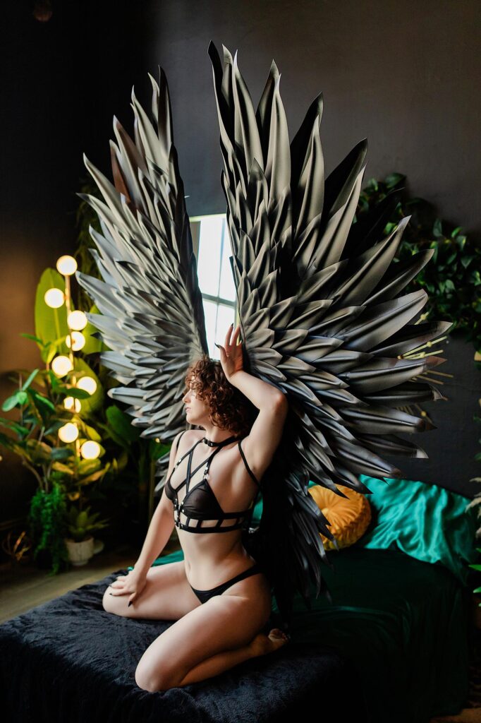 Dark Fantasy Edinburgh Boudoir Photography