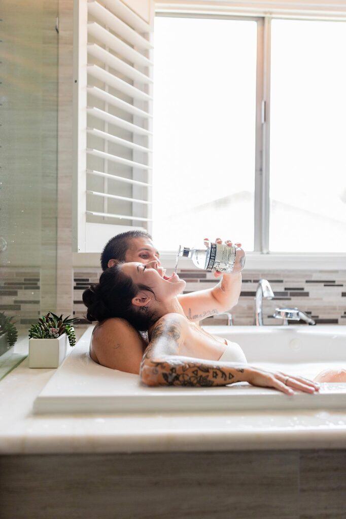 bathtub boudoir, couples boudoir bathtub boudoir, couples boudoir