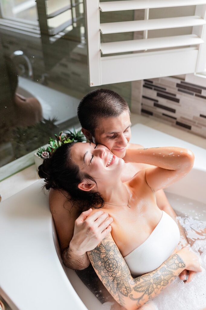 bathtub boudoir, couples boudoir bathtub boudoir, couples boudoir