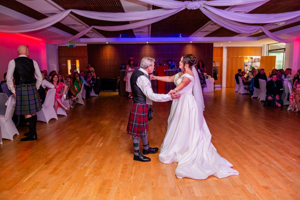 bride and dad dance